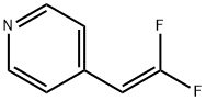 Pyridine, 4-(2,2-difluoroethenyl)- (9CI) Struktur