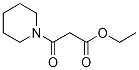 ethyl 3-oxo-3-(piperidin-1-yl)propanoate Struktur