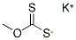 Potassium (methoxycarbonothioyl)sulfide Struktur