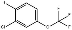 3-Chloro-4-iodo-1-(trifluoroMethoxy)benzene Struktur