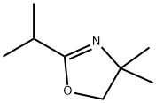 2-ISOPROPYL-4,4-DIMETHYL-4,5-DIHYDRO-1,3-OXAZOLE Struktur