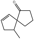 Spiro[4.4]non-6-en-1-one, 9-methyl- (9CI) Struktur