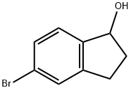 5-Bromo-2,3-dihydro-1H-inden-1-ol Struktur