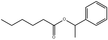 Styralyl hexanoate Struktur