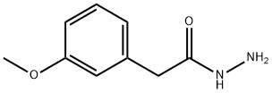 2-(3-METHOXYPHENYL)ETHANOHYDRAZIDE Struktur