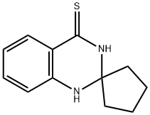 1'H-Spiro[cyclopentane-1,2'-quinazoline]-4'-thiol Struktur