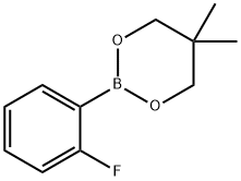 1-(5,5-DIMETHYL-1,3,2-DIOXABORINAN-2-YL)-2-FLUOROBENZENE Struktur