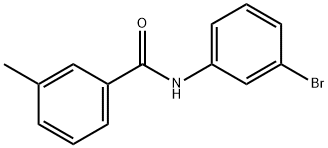 N-(3-bromophenyl)-3-methylbenzamide Struktur