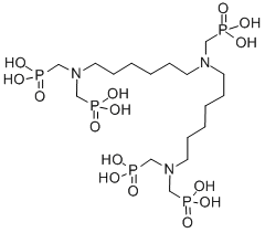 Bis(hexamethylenetriaminepenta(methylenephosphonic acid)) Structure