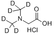 N,N-DIMETHYL-D6-GLYCINE HCL Struktur