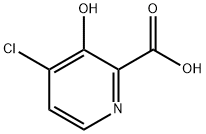 2-Pyridinecarboxylic  acid,  4-chloro-3-hydroxy- Struktur