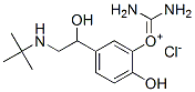 [5-[2-[(tert-butyl)amino]-1-hydroxyethyl]-2-hydroxyphenyl]uronium chloride Struktur