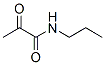 Propanamide, 2-oxo-N-propyl- (9CI) Struktur