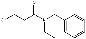 N-benzyl-3-chloro-N-ethylpropanamide Struktur