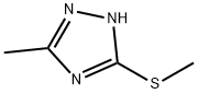 1H-1,2,4-Triazole,3-methyl-5-(methylthio)-(9CI) Struktur