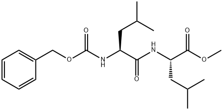 N-CBZ-LEU-LEU METHYL ESTER Struktur