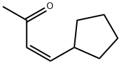 3-Buten-2-one, 4-cyclopentyl-, (3Z)- (9CI) Struktur