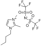 1-BUTYL-2,3-DIMETHYLIMIDAZOLIUM BIS(TRIFLUOROMETHANESULFONYL)IMIDE Structure