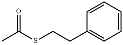 S-phenethyl ethanethioate Struktur