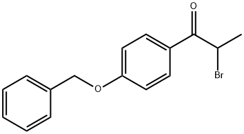 4'-Benzyloxy-2-bromopropiophenone Struktur