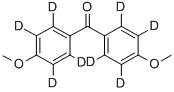 4,4'-DIMETHOXYBENZOPHENONE-D8 Struktur