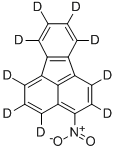 3-NITROFLUORANTHENE-D9 Struktur