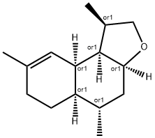 Naphtho[2,1-b]furan,1,2,3a,4,5,5a,6,7,9a,9bdecahydro- 1,5,8-trimethyl- Struktur