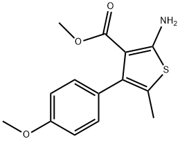 2-AMINO-4-(4-METHOXY-PHENYL)-5-METHYL-THIOPHENE-3-CARBOXYLIC ACID METHYL ESTER price.