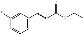 ETHYL 3FLUOROCINNAMATE Struktur