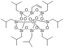 1-ALLYL-3 5 7 9 11 13 15-HEPTAISOBUTYL-& Struktur