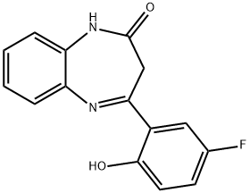 1 3-DIHYDRO-4-(5-FLUORO-2-HYDROXYPHENYL& Struktur