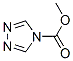 4H-1,2,4-Triazole-4-carboxylicacid,methylester(9CI) Struktur