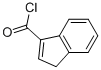 1H-Indene-3-carbonyl chloride (9CI) Struktur