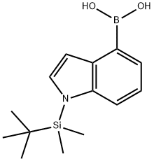 1-(TERT-BUTYLDIMETHYLSILYL)-1H-INDOLE-4-BORONIC ACID 98 Struktur