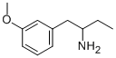 1-(3-METHOXY-PHENYL)-2-BUTANAMINE Struktur