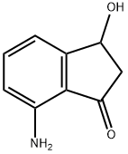 7-Amino-3-hydroxy-1-indanone Struktur