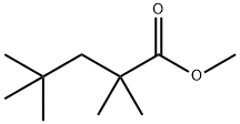 2,2,4,4-Tetramethylpentanoic acid methyl ester Struktur