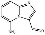 5-アミノイミダゾ[1,2-A]ピリジン-3-カルブアルデヒド 化學(xué)構(gòu)造式