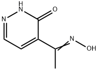 3(2H)-Pyridazinone, 4-[1-(hydroxyimino)ethyl]- (9CI) Struktur