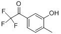 Ethanone, 2,2,2-trifluoro-1-(3-hydroxy-4-methylphenyl)- (9CI) Struktur