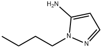 2-BUTYL-2H-PYRAZOL-3-YLAMINE Struktur