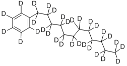 1‐フェニルドデカン‐D30 化學(xué)構(gòu)造式