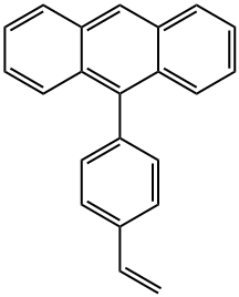 9-(p-Vinylphenyl)anthracene Struktur