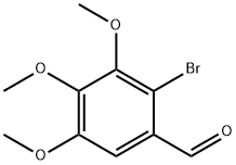 2-BROMO-3,4,5-TRIMETHOXY-BENZALDEHYDE Struktur