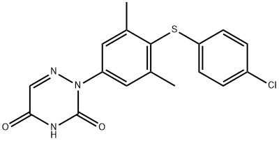 Tiazuril Struktur