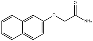 2-(2-naphthyloxy)acetamide Struktur