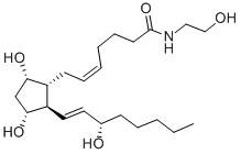 DINOPROST ETHANOLAMIDE Struktur