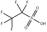 Pentafluoroethane sulfonic acid Struktur