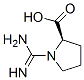 D-Proline, 1-(aminoiminomethyl)- (9CI) Struktur