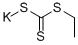 potassium ethyl trithiocarbonate Struktur